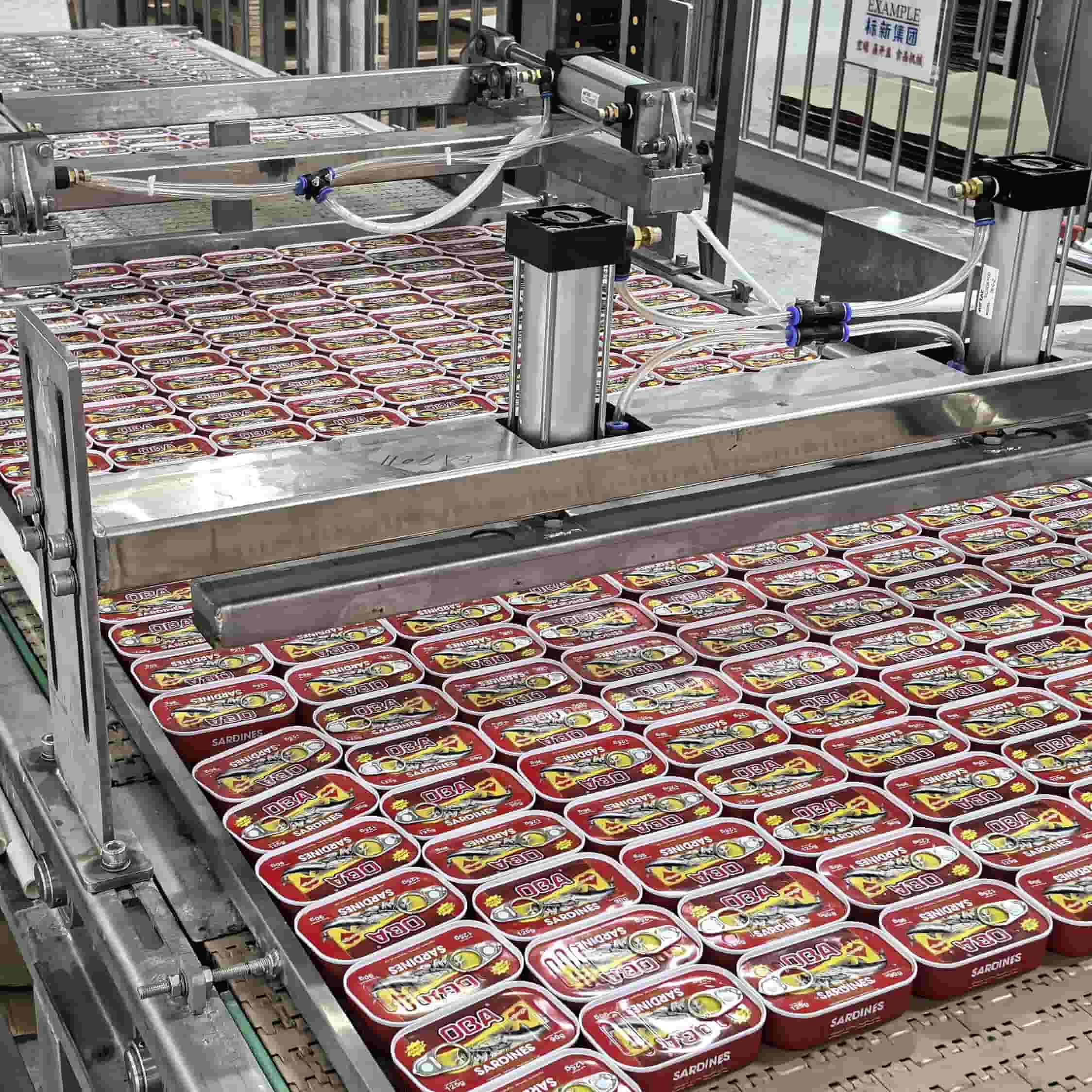 OEM brand canned sardine production line 6 OEM brand canned sardine production line 6