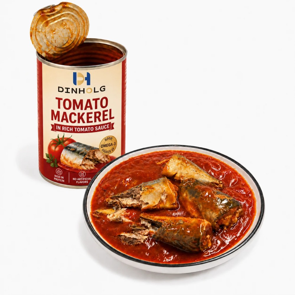 Wholesale Canned Mackerel in Tomato Sauce